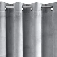 Zasłony - My Best Home zasłona dekoracyjna z kółkami PIERRE CARDIN VELVET srebrna 140x250 cm - miniaturka - grafika 1