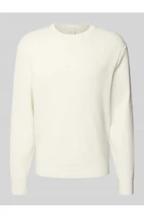 Sweter o kroju relaxed fit z efektem dzianiny model Texture - CK Calvin Klein - Swetry męskie - miniaturka - grafika 1
