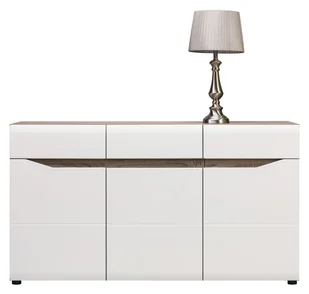 Komoda Lionel Li03 3Ds2 Dąb Sonoma Truflowy - Komody - miniaturka - grafika 1