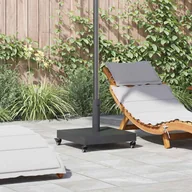 Parasole ogrodowe - vidaXL Podstawy parasoli ogrodowych ciemno szary 45 x 45 x 32 cm - miniaturka - grafika 1