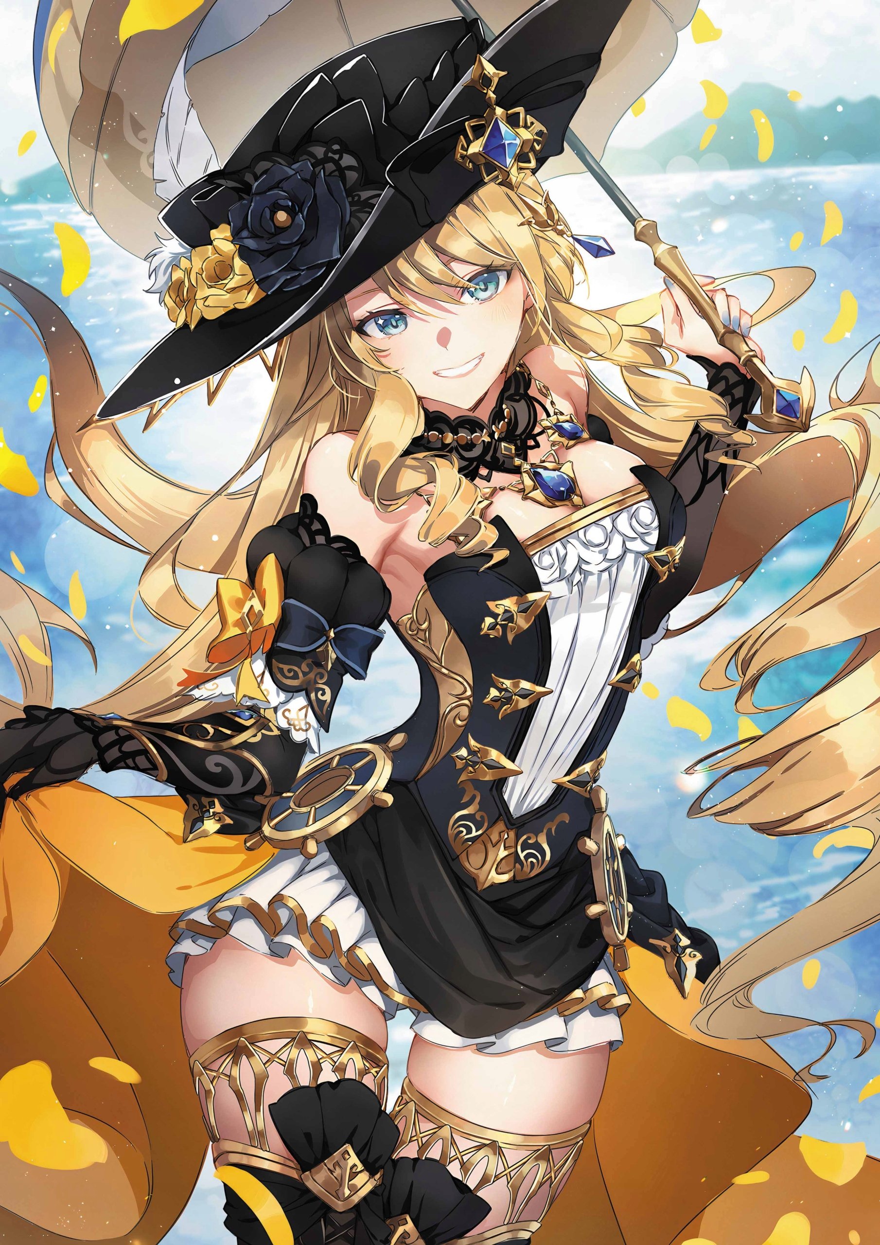 Plakat A3 Genshin Impact Anime Gra Navia Caspar