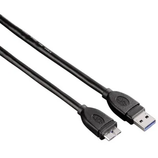 Hama 0.75m USB 3.0 A/USB 3.0 Micro B m/m kabel USB (00053749) - Kable USB - miniaturka - grafika 2