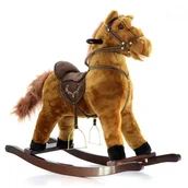 Zabawki na biegunach - Euro Baby Konik na biegunach FDRK 131DB z dźwiękami EB704 - miniaturka - grafika 1