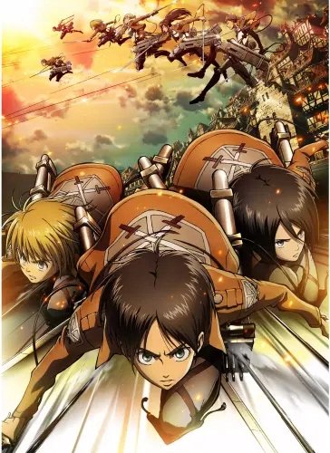 Plakat Anime Attack on Titan aot_041 A2 (custom)