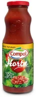 Koncentraty warzywne, przeciery - Portugalska passata pomidorowa butelka 500ml Compal - miniaturka - grafika 1