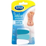 Pielęgnacja stóp - SCHOLL SCHOLL Nasadki SCHOLL do elektrycznego systemu pielęgnacji paznokci Velvet Smooth NASADKI DO SYSTEMU VELVET NASADKI DO SYSTEMU VELVET - miniaturka - grafika 1