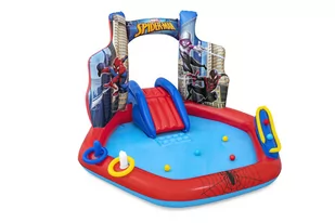 Dmuchany Plac Zabaw Spider Man 211 x 206 x 127 cm Bestway 98793 - Baseny ogrodowe - miniaturka - grafika 2