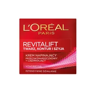 Kremy do twarzy - Loreal Paris LOréal Paris Revitalift Krem napinający przeciwzmarszczkowy + ujędrniający 50 ml - miniaturka - grafika 1