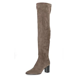 Caprice Damskie buty 9-25521-41 z obcasem, Taupe Stretch, 37 EU - Moda i Uroda OUTLET - miniaturka - grafika 1