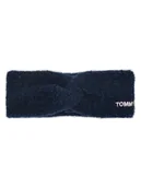 Czapki dla dzieci - Tommy Hilfiger Opaska materiałowa AW0AW14041 Granatowy - miniaturka - grafika 1