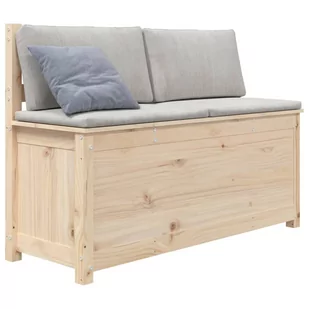 Lumarko Ławka, 110x41x76,5 cm, lite drewno sosnowe - Ławki do przedpokoju - miniaturka - grafika 5