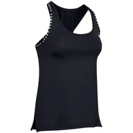 Koszulki sportowe damskie - Damski podkoszulek Under Armour Knockout Tank Rozmiar: S / Kolor: czarny - miniaturka - grafika 1