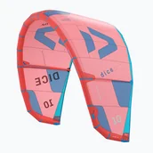 Windsurfing - Latawiec kitesurfingowy DUOTONE Dice coral red - miniaturka - grafika 1