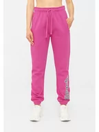Spodnie sportowe damskie - Bench Spodnie dresowe "Corey" w kolorze różowym - miniaturka - grafika 1