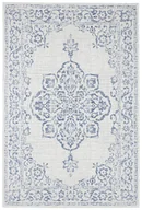 Dywany zewnętrzne - Niebiesko-kremowy dywan odpowiedni na zewnątrz NORTHRUGS Tilos, 200x290 cm - miniaturka - grafika 1