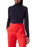 Bluzy damskie - BOSS Damska bluza z dzianiny w kolorze niebieskim (Open Blue), L (DE) - miniaturka - grafika 1