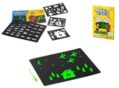 Akcesoria i kosmetyki do stylizacji brwi - Szablony Do Brwi + Kredka Woskowa Wysuwana - miniaturka - grafika 1