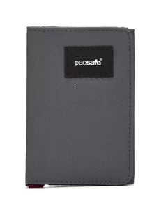 Portfel Antykradzieżowy Z Recyklingu Pacsafe Rfidsafe - Ciemnoszary - Portfele - miniaturka - grafika 1