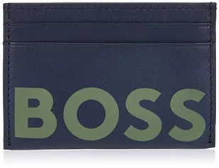 BOSS Men's Big BL etui na karty, granatowy 418, ONESI, Navy418, ONESI - Etui na dokumenty i karty - miniaturka - grafika 1