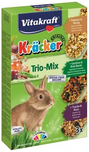 Vitakraft KRACKER 3szt d/królika popcor/warzy/orze - Przysmaki dla gryzoni - miniaturka - grafika 1