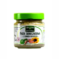 Pasty warzywne - HELCOM PASTA ZE SŁONECZNIKA Z CZOSNKIEM NIEDŹWIEDZIM 180G - miniaturka - grafika 1