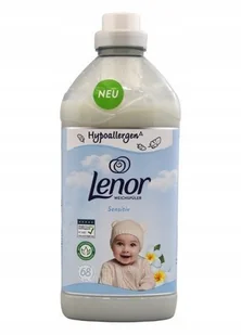 Niemiecki Lenor Sensitiv (biały) 1,7l 68 płukań - Środki do prania - miniaturka - grafika 1