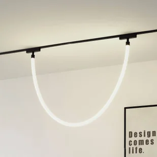 Lampa sufitowa LED Lumaro Lindby, możliwość ściemniania, biały / opal, salon / jadalnia, tkanina / materiał / jedwab, nowoczesny - Lampy sufitowe - miniaturka - grafika 1