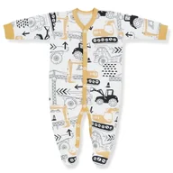 Pajacyki dla niemowląt - PAJACYK Z KOLEKCJI KOPARKI 68 - miniaturka - grafika 1