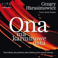 Audiobooki - fantastyka i horror - Ona ma karminowe usta Cezary Harasimowicz - miniaturka - grafika 1