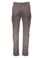 Spodnie męskie - NAPAPIJRY Bojówki "Mees" w kolorze szarobrązowym - miniaturka - grafika 1