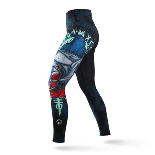 Legginsy sportowe damskie Ground Game Valkyria - Kimona, stroje i obuwie - miniaturka - grafika 1