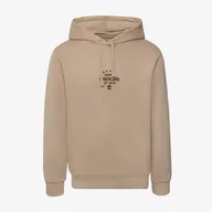 Bluzy męskie - TIMBERLAND BLUZA Z KAPTUREM REFIBRA FRONT GRAPHIC HOODIE - Timberland - miniaturka - grafika 1