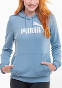 Bluzy damskie - PUMA bluza damska z kapturem sportowa ESS Logo Hoodie roz.S - miniaturka - grafika 1