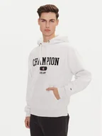 Bluzy męskie - Champion Bluza 220430 Szary Regular Fit - miniaturka - grafika 1