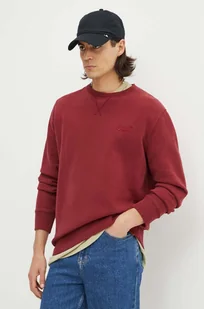 Superdry bluza męska kolor bordowy gładka M2013751A-TYP - Bluzy męskie - miniaturka - grafika 1