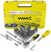 Zestawy narzędziowe - Zestaw narzędzia 1/4 bity nasadki 53 el walizka - miniaturka - grafika 1