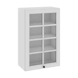 Matera Witryna Wisząca Wysoka Gv-60-H92 Biały Mat - Meble kuchenne - miniaturka - grafika 1