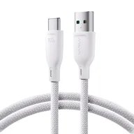Kable USB - Joyroom kabel Multi-Color Series SA34-AC6 USB-A / USB-C 100W szybki transfer 1m - miniaturka - grafika 1