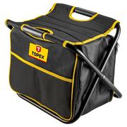 Skrzynki i torby narzędziowe - Topex Stołek z torbą monterską 79R447 - miniaturka - grafika 1