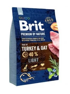 Brit Premium By Nature Light 3 kg - Sucha karma dla psów - miniaturka - grafika 1