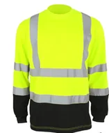 Odzież robocza - KOSZULKA robocza żółta Fluorescencyjna ostrzegawcza odblask długi rękaw  XL ARTMAS - miniaturka - grafika 1