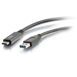C2G 28832 kabel USB USB 3.2 Gen 1 (3.1 Gen 1) 1,83 m USB C USB A Czarny - Kable komputerowe i do monitorów - miniaturka - grafika 1