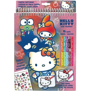 Zestaw kreatywny KIDS EUROSWAN Hello Kitty HK50144 | Bezpłatny transport - Zabawki kreatywne - miniaturka - grafika 1