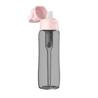 Butelki filtrujące - Butelka Filtrująca Dafi SOLID 0,7 Baby Pink Zbiornik Czarny Z Filtrem - miniaturka - grafika 1