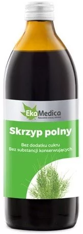 EKAMEDICA EKA MEDICA SKRZYP POLNY sok 100 % 500 ml Wysyłka kurierem tylko 10,99 zł