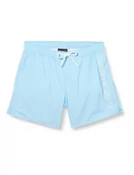 Kąpielówki męskie - giorgio armani spa Bokserki męskie z logo Swim Trunks, niebieskie (Sky Blue), 50, niebieski (Sky Blue) - miniaturka - grafika 1