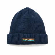 Czapki męskie - Męska Czapka zimowa RIP CURL ICONS REG BEANIE CBNBJ9_49 – Granatowy - miniaturka - grafika 1