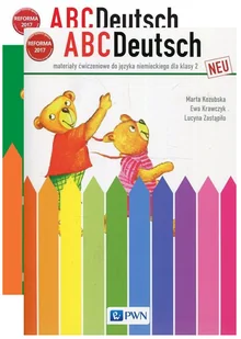 ABCDeutsch Neu 2. Podręcznik i materiały ćwiczeniowe do języka niemieckiego dla klasy 2 szkoły podstawowej - Ewa Krawczyk, Lucyna Zastąpiło, - Książki do nauki języka niemieckiego - miniaturka - grafika 1