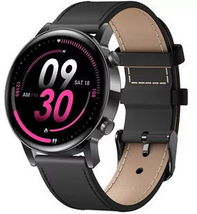 Artnico MK30 Skórzany Czarny - Smartwatch - miniaturka - grafika 2