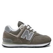 Buty dla chłopców - Sneakersy New Balance PC574EVG Szary - miniaturka - grafika 1